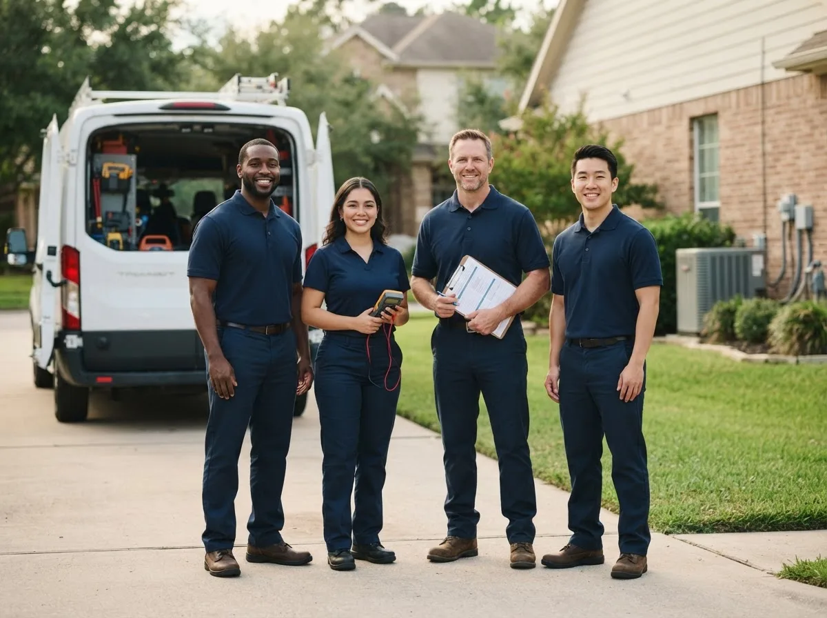 Certified HVAC technician near Sheffield, TX
